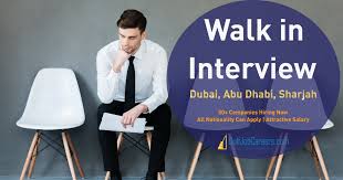 Walk in Interview in Dubai Today-Tomorrow UAE (April 2026)